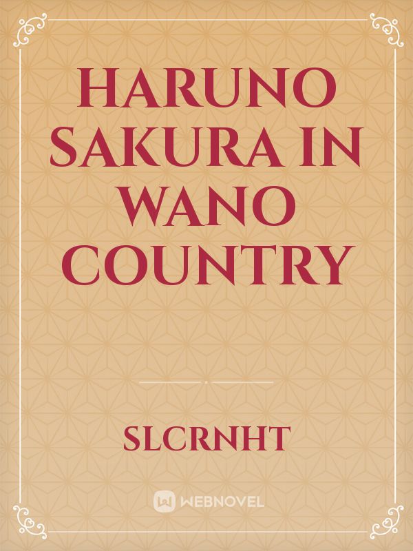 Haruno Sakura in Wano Country