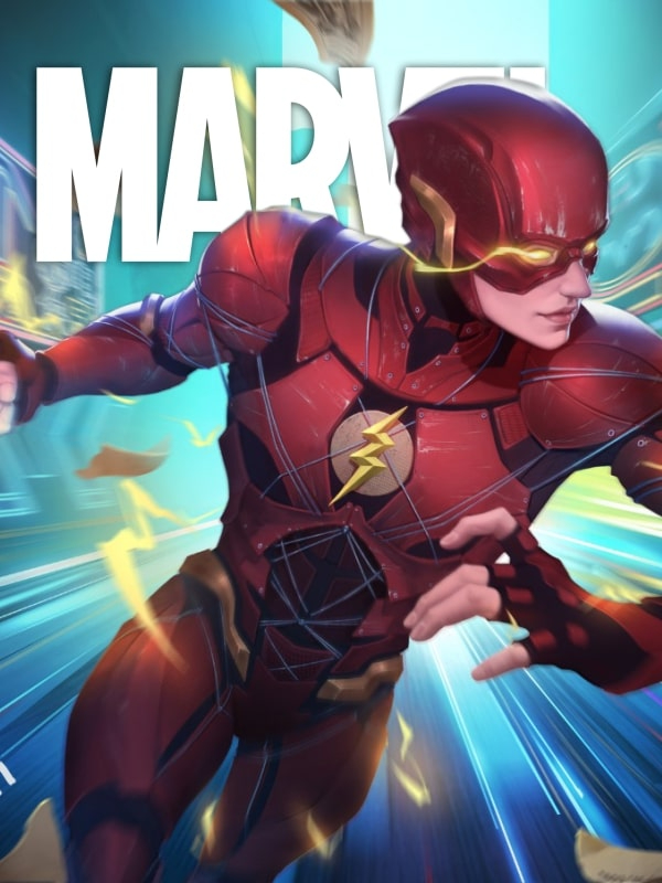 The Flash in the Marvel Universe Book