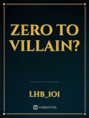 Zero to Villain? Book
