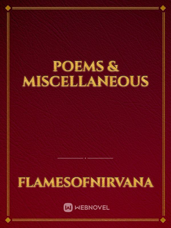 Poems & Miscellaneous Book