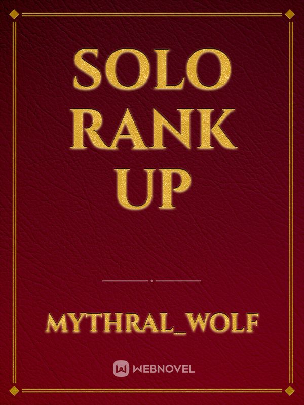 Solo Rank Up Book