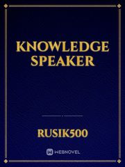 Knowledge speaker Book