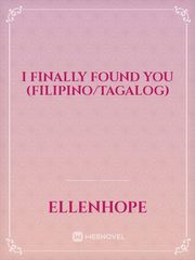 I Finally Found You (Filipino/Tagalog) Book