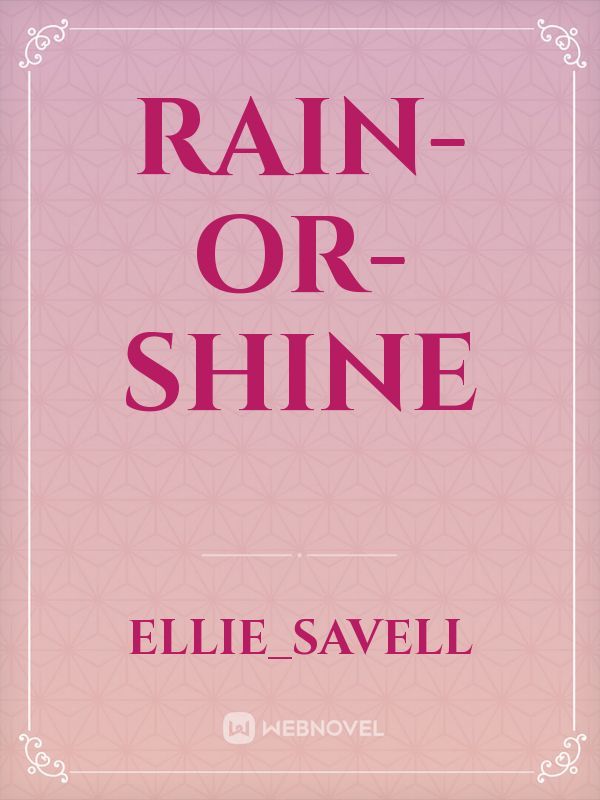Rain-or-Shine Book