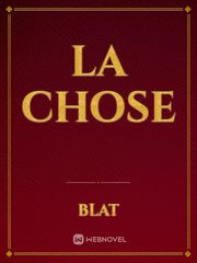 La Chose Book