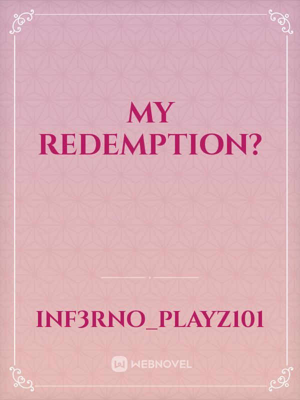 My Redemption? Book