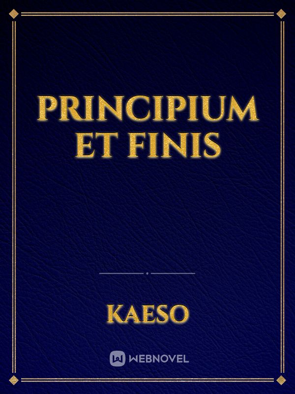 Principium et finis Book
