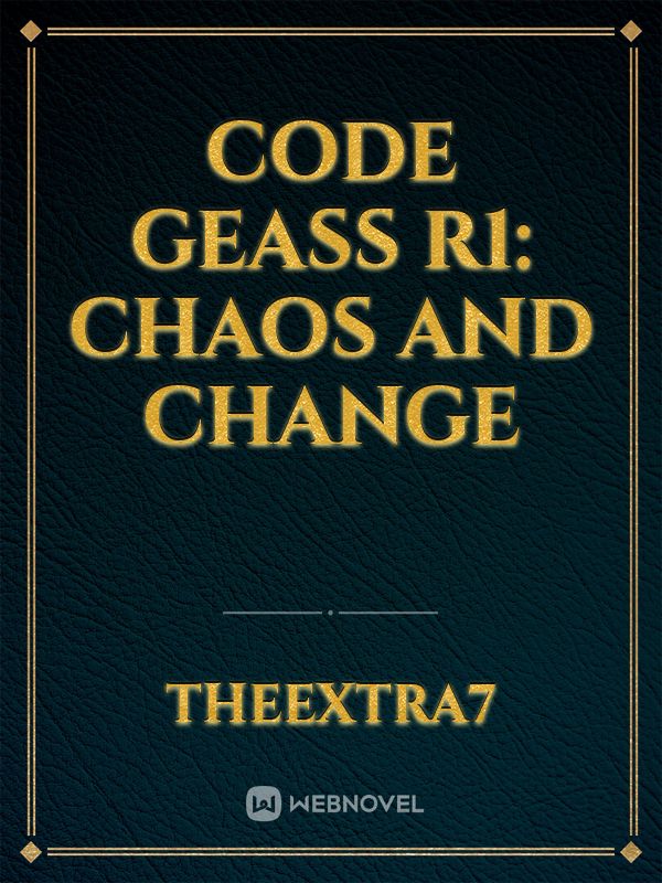 Code Geass R1: Chaos and Change Book