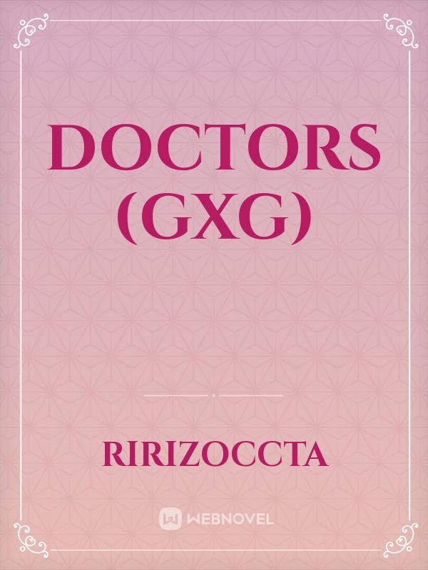 Doctors (GxG) Book