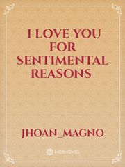  I Love You For Sentimental Reasons  Book
