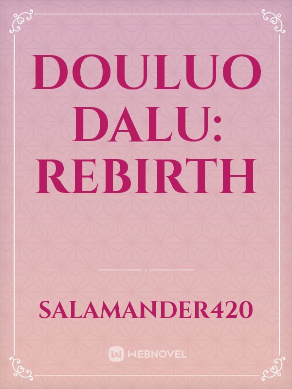 Douluo Dalu: rebirth Book