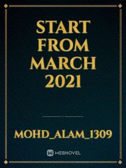 start from march 2021 Book