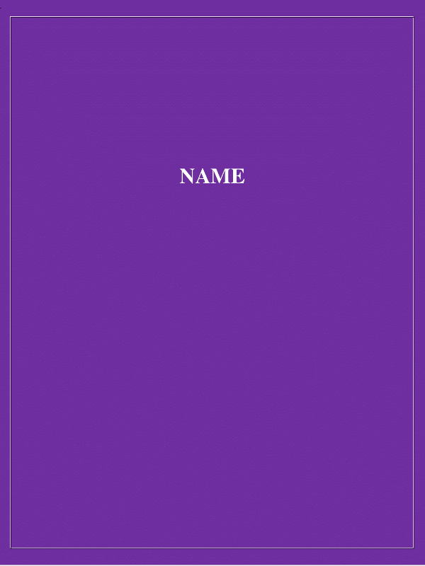 [NAME] Book