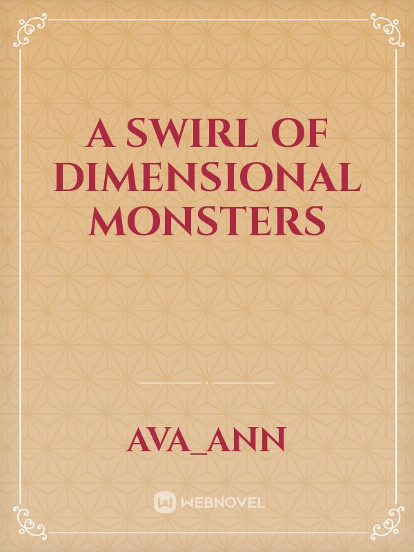 A Swirl Of Dimensional monsters Book