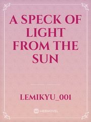 a speck of light from the sun Book