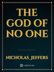 The God of No one Book