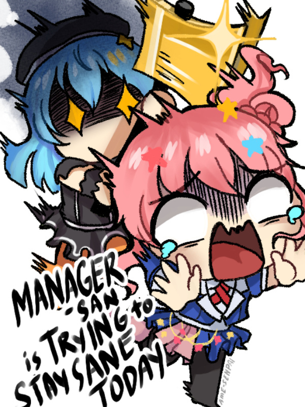 Manager-san is trying to stay sane today (Hololive)