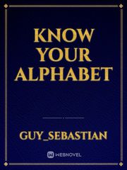 Know your Alphabet Book