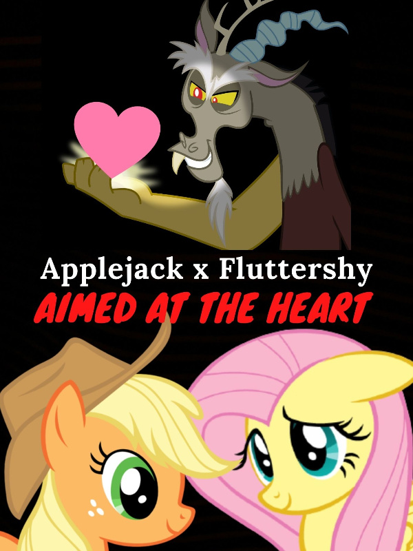 MLP Applejack x Fluttershy: Aimed at the heart