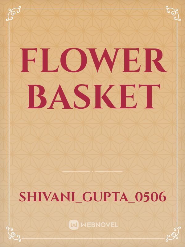 Flower Basket Book