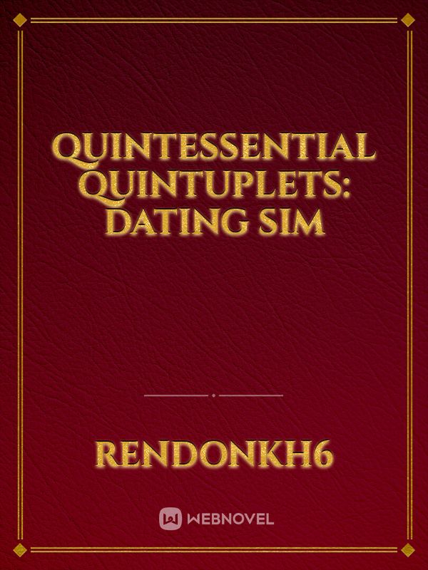 Quintessential Quintuplets: Dating Sim Book