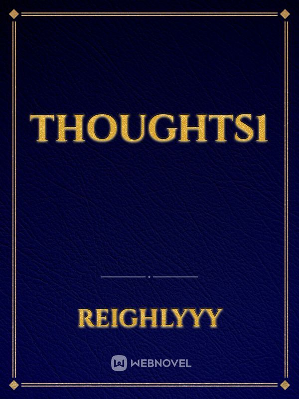 Thoughts1 Book