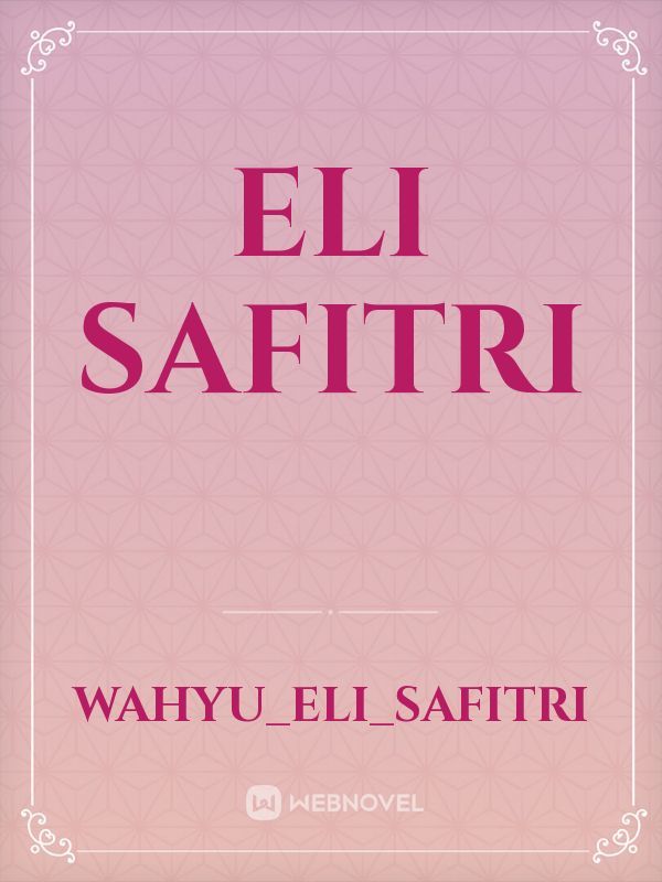 Eli Safitri Book
