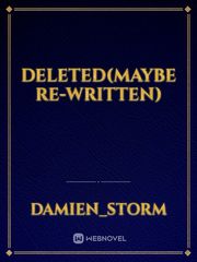 Deleted(maybe re-written) Book