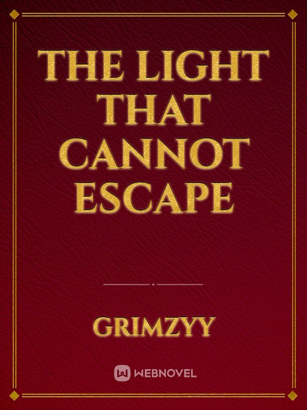The light that cannot escape Book