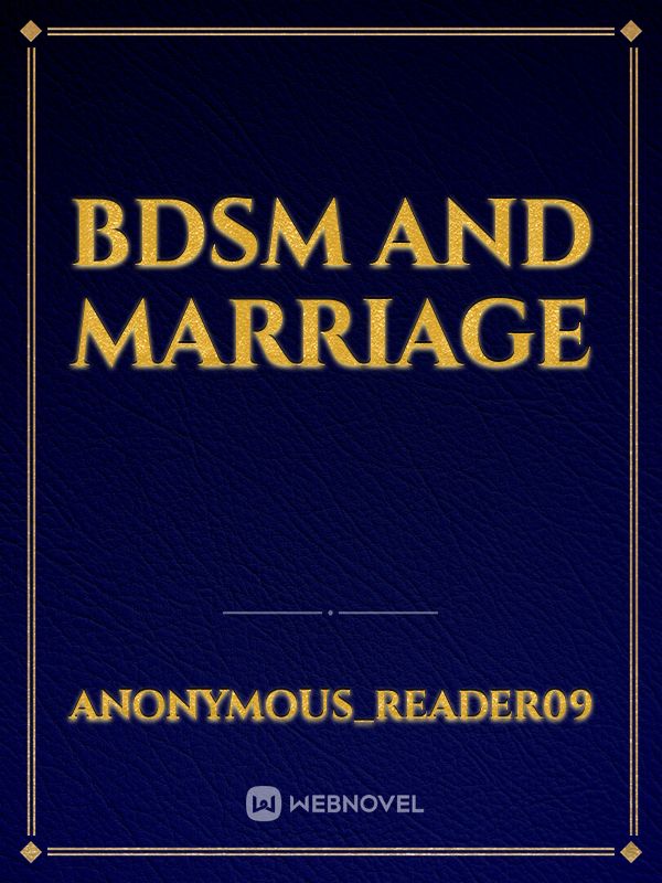 BDSM and Marriage