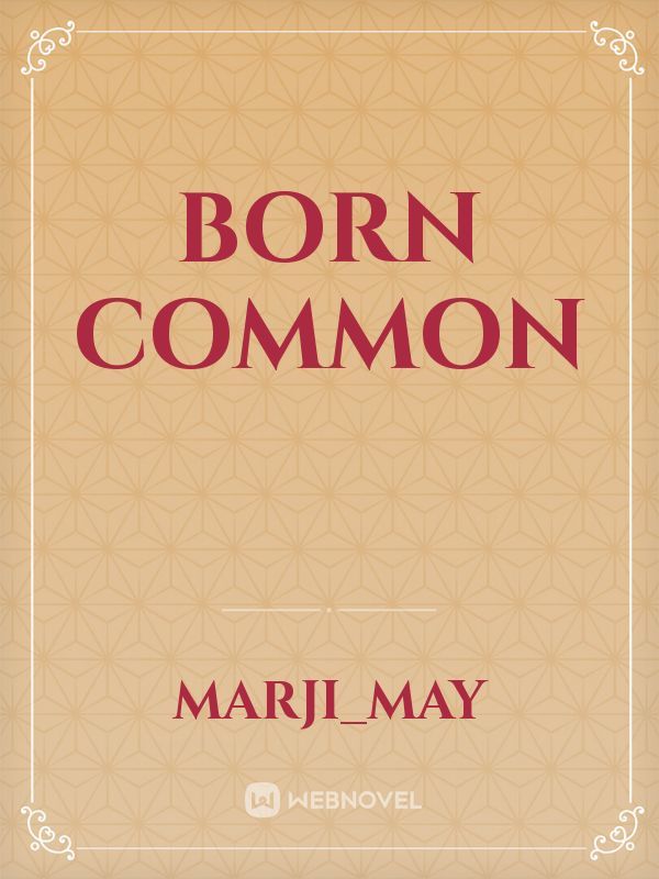 Born Common Book
