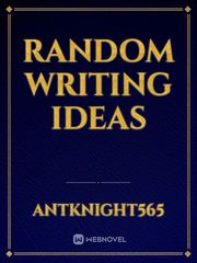 Random Writing Ideas Book