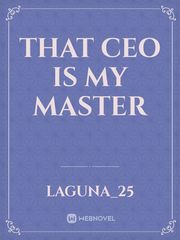 That CEO is my Master Book