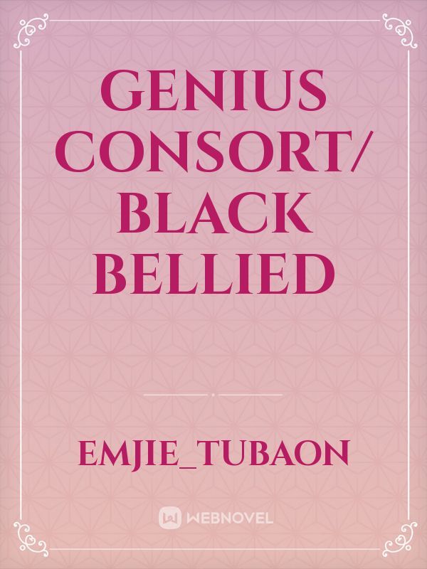 Genius Consort/ Black Bellied