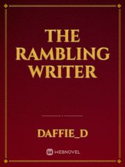 The Rambling Writer Book