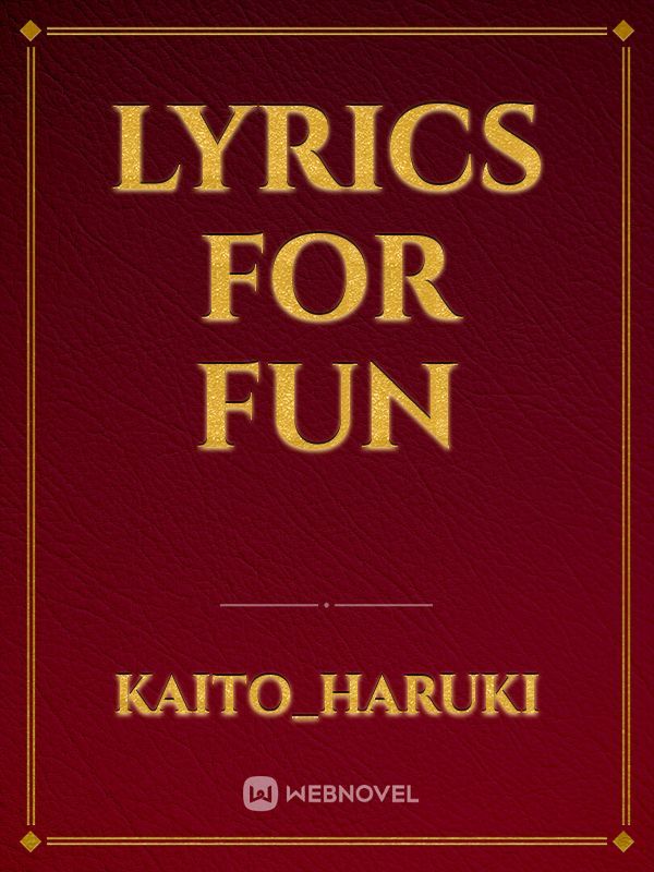 Lyrics for Fun Book
