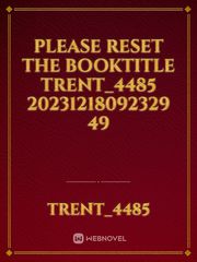 please reset the booktitle Trent_4485 20231218092329 49 Book