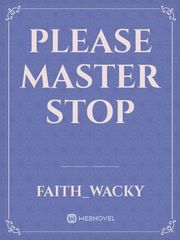 please master stop Book