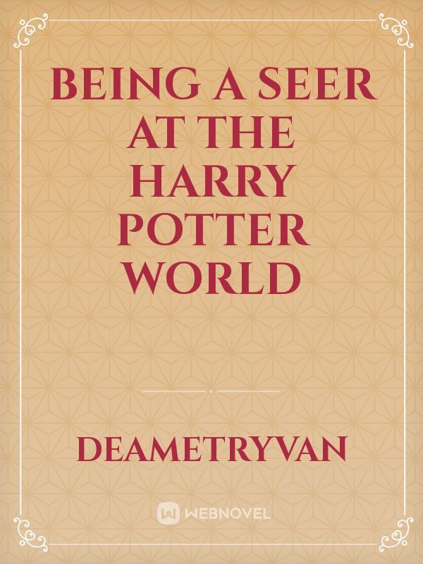 Being a seer at the Harry Potter World Book