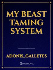 My beast taming system Book