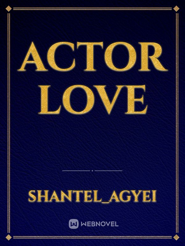 Actor Love Book
