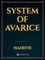 System Of Avarice Book