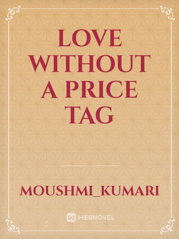 Love Without A Price Tag Book