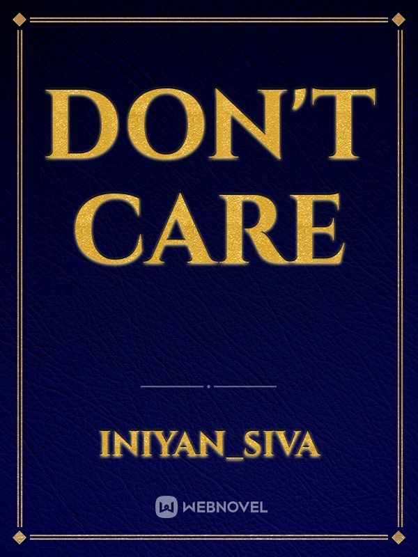 DON'T CARE Book