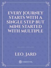 Every journey starts with a single step but mine started with multiple Book
