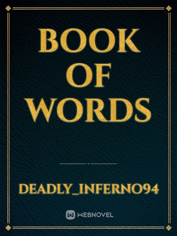 Book Of Words Book