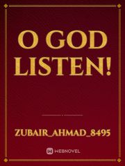 O God Listen! Book