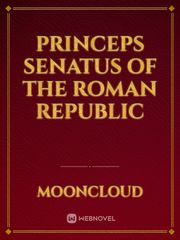 Princeps Senatus of the Roman Republic Book