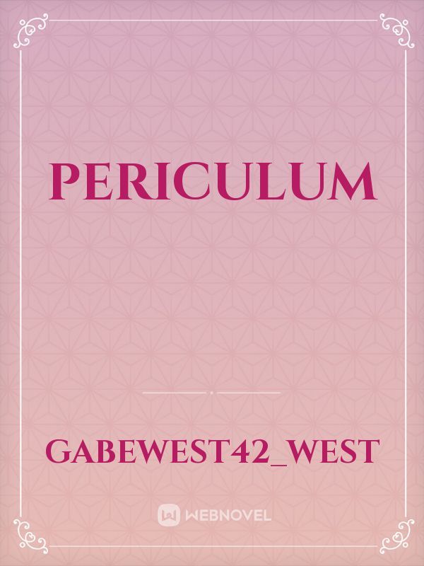 Periculum Book