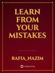 Learn from your mistakes Book
